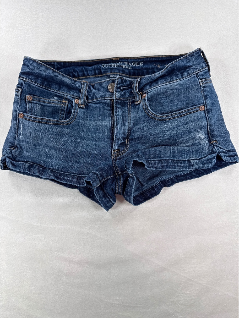 American Eagle Outfitters Women's Denim Shortie Shorts Size 6